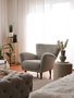 Atelier Del Sofa Sillón Orejero Teddy Grey
